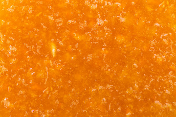 Delicious orange jam texture