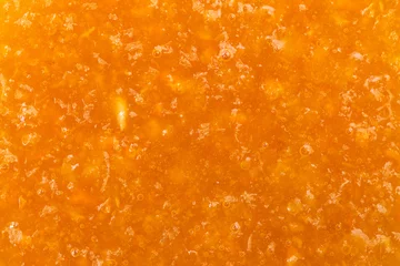 Foto op Plexiglas Delicious orange jam texture © Nancymirabelle