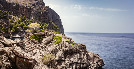 Bucht Ausfahrt auf Mallorca