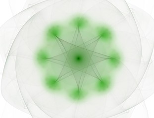 Abstract design made of sacred symbols signs geometry and designs on the subject of astrology alchemy magic