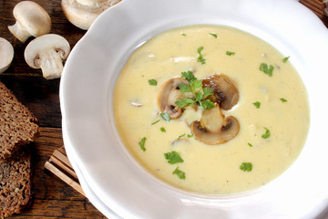 Creamy Mushroom Soup
