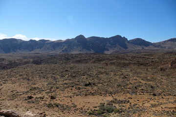 Fascinating vulcano landscape