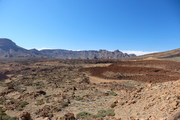 Fascinating vulcano landscape