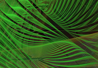 Obraz premium Abstract color dynamic background with lighting effect. Fractal art