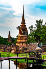 Fototapeta na wymiar Ayutthaya, Tempel