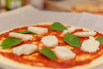 pizza preparation