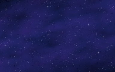 Colorful and beautiful space background. Outer space. Starry outer space texture. 3D illustration