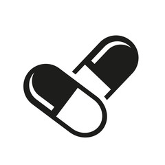 Pills icon. Trendy Pills logo concept on white background from Health and Medical collection