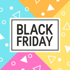 Black friday concept