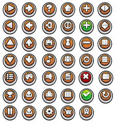 Medieval Game Button Pack