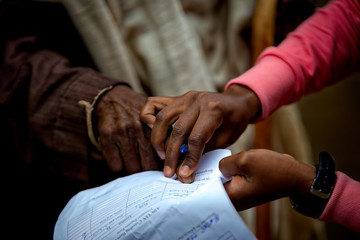 Obraz premium Signature when you cannot write