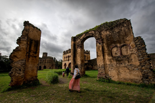 Fasilides' palace, Gondar, Ethiopia