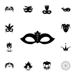 Carnival mask icon. Detailed set of carnival masks icons. Premium quality graphic design icon. One of the collection icons for websites, web design, mobile app