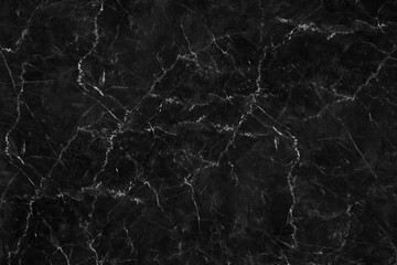 The luxury of black marble texture and background for design pattern art work. Marble with high resolution
