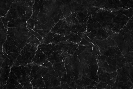 The luxury of black marble texture and background for design pattern art work. Marble with high resolution