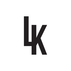 LK logo letter design