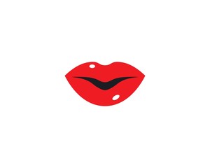 Lips logo illustration