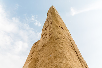 The temple in Karnak