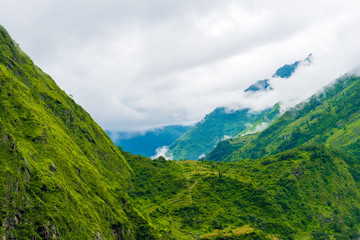 Nature view in Annapurna Conservation Area, Nepal