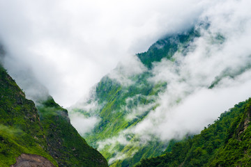 Nature view in Annapurna Conservation Area, Nepal