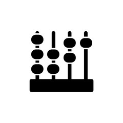 abacus icon glyph