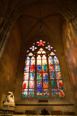 stained glass window