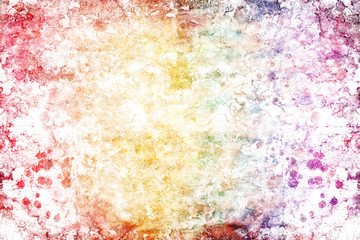 abstract grunge background in rainbow colors