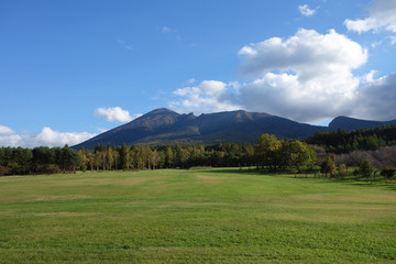県民の森から見た岩手山