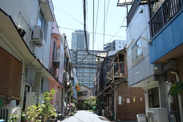 大阪・中崎町の風景