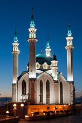 Fototapeta na wymiar mosque in kazan