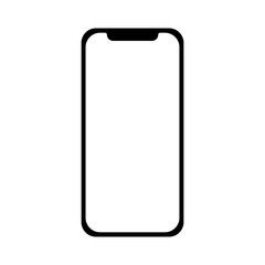 Phone template isoleted