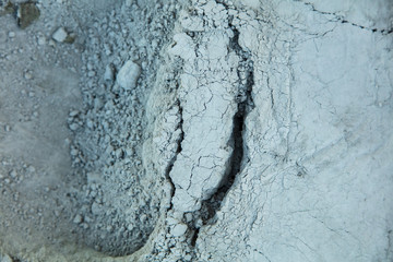 Dry cement as abstract background