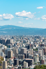 Obraz premium 都市風景 熊本市