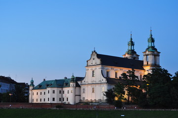 Fototapeta na wymiar Skalka church in Krakow