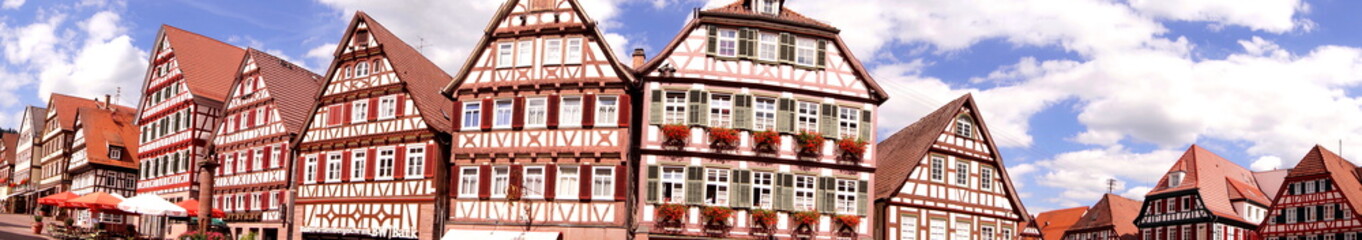 Altstadt von CALW ( Schwarzwald ) 