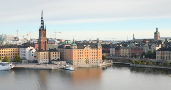 Cityscape of Stockholm. Sweden