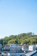 Obraz premium 大阪北摂 桃山台周辺都市景観