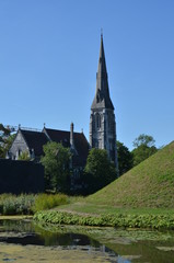 Fototapeta na wymiar chiesa danese