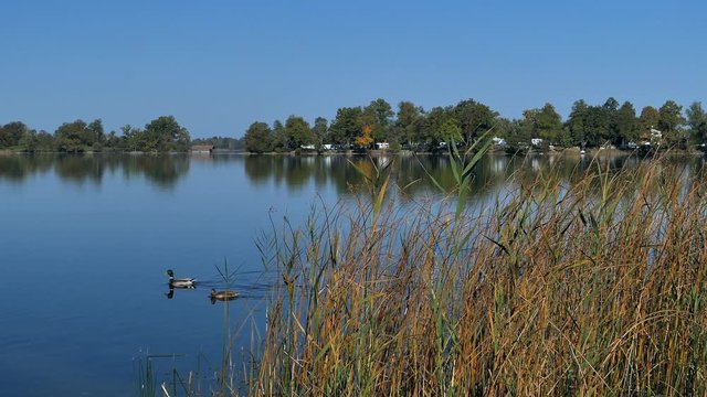 Staffelsee Lake near Murnau, Bavaria, Germany