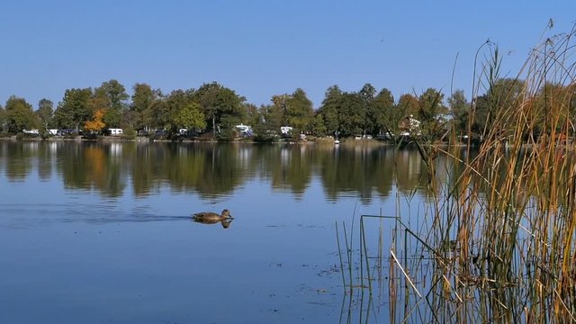 Staffelsee Lake near Murnau, Bavaria, Germany