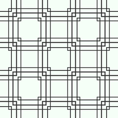 Design seamless monochrome grating pattern. Abstract background. Vector art