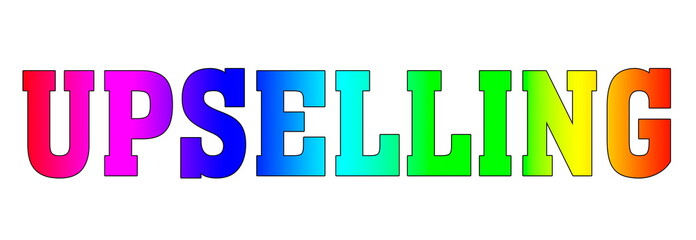 upselling Rainbow log Banner