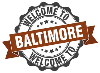 Baltimore round ribbon seal