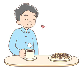 コーヒー_お父さん1