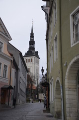 Naklejka na ściany i meble Tallinn