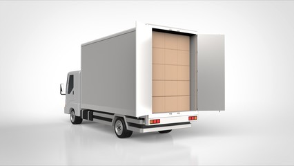 トラック　荷台