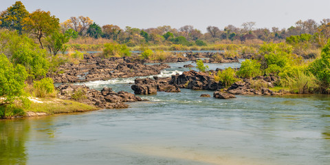 Popa Falls, Okavango, Cubango, Namibia