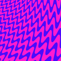 Ornament, pattern in the form of waves. Vector. Vintage pattern for decoration on fabrics and textiles. Cute background. Multicolored wavy lines.