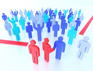 Accepting migrants with open border