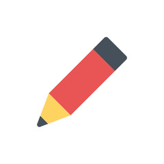 pencil flat icon